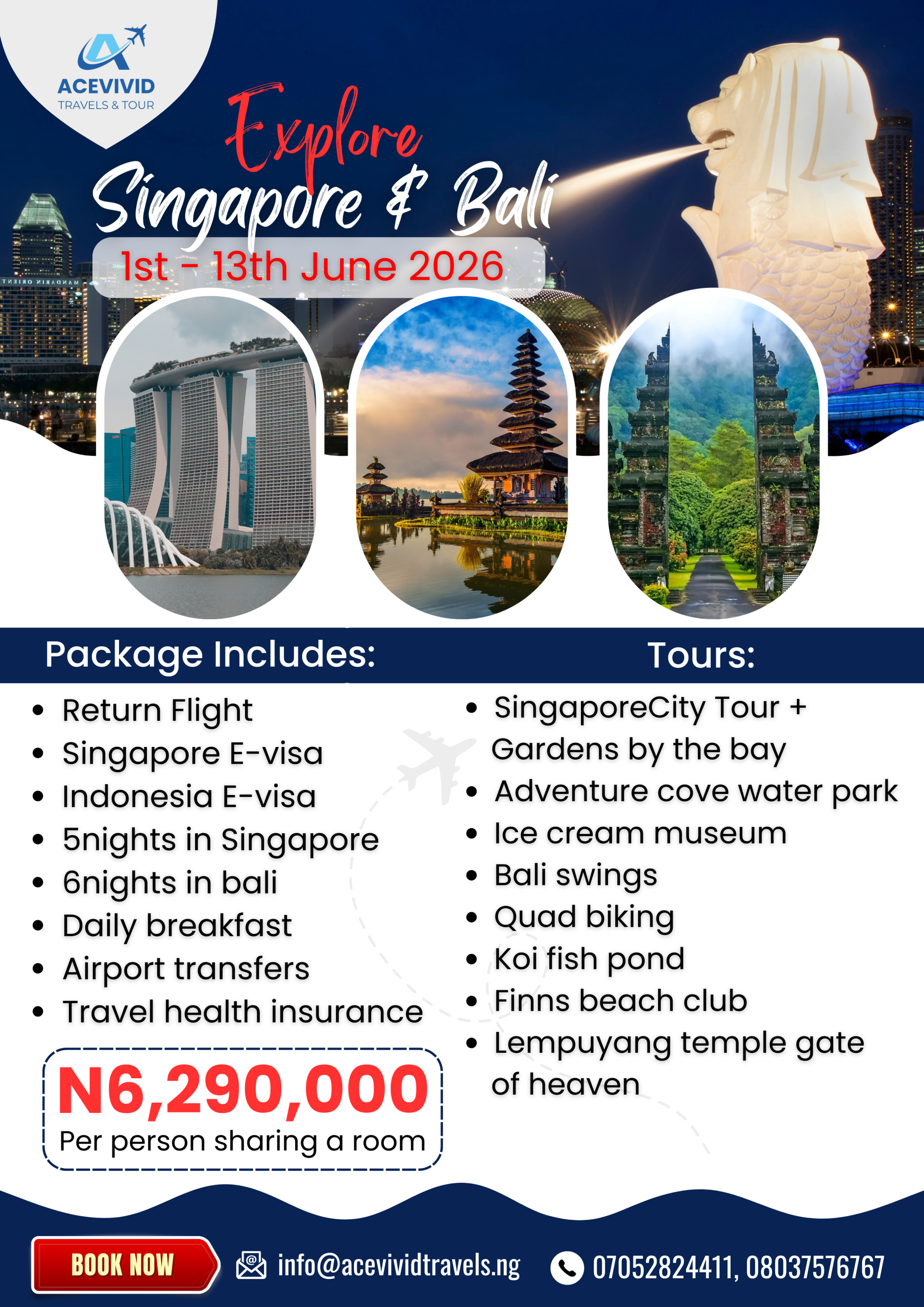 Singapore Bali